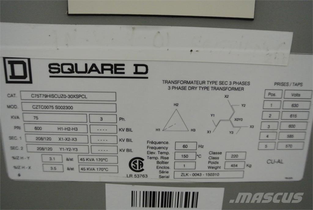  SQUARE D C75T79H Other