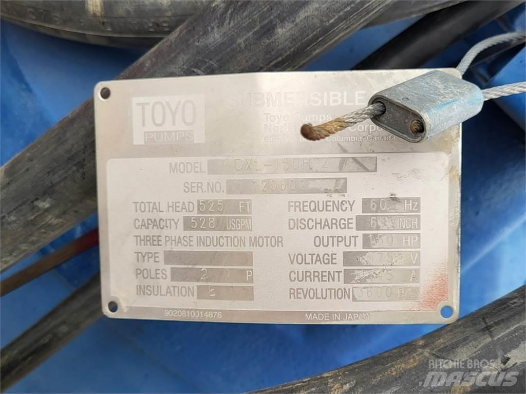 Toyo DXL 150H-2 Water Pumps