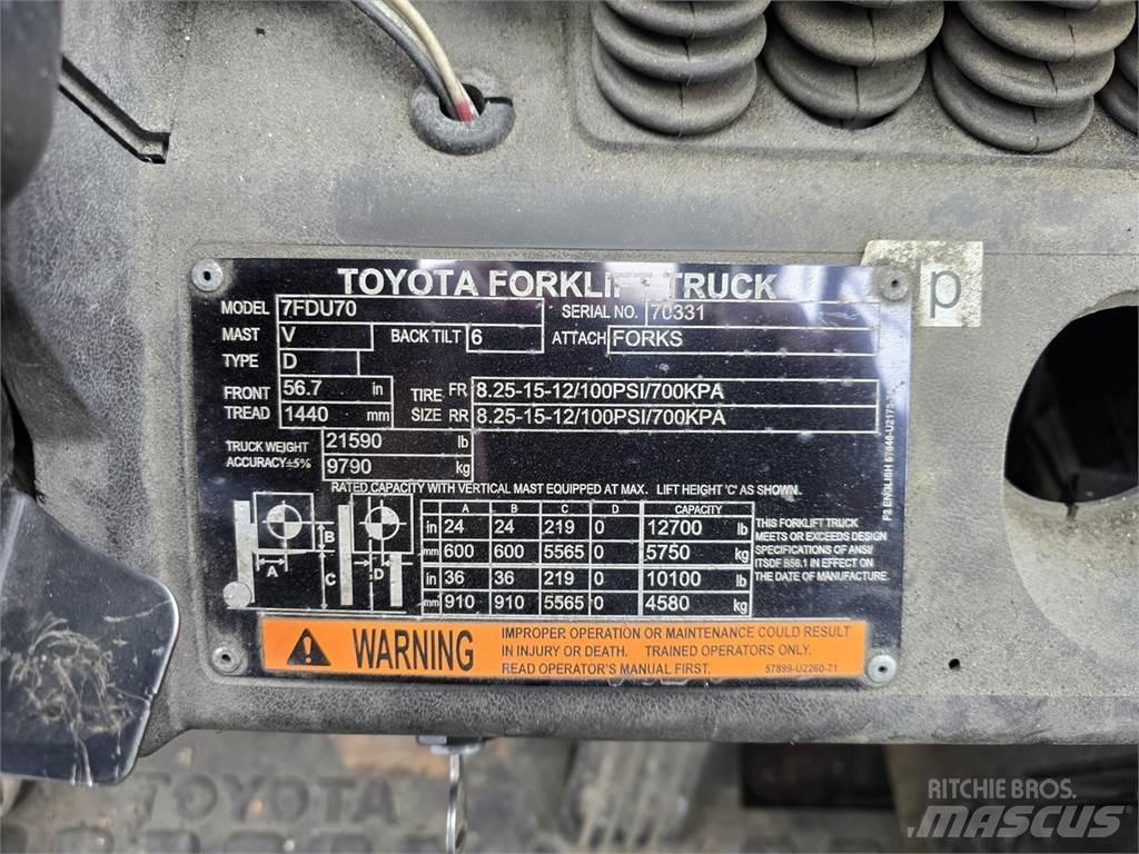 Toyota 7FDU70 Other