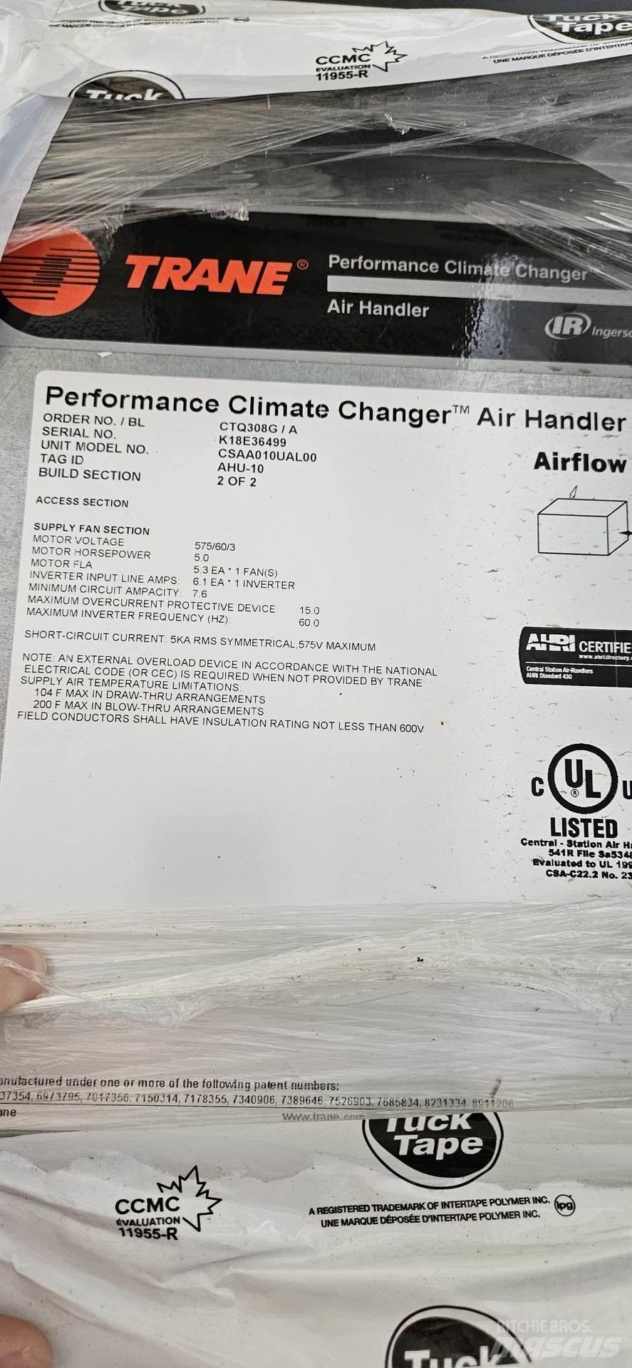 Trane CSAA010UAL00 Used Ground Thawing Equipment
