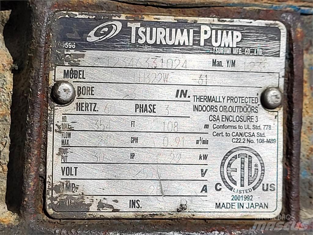Tsurumi LH322W Water Pumps