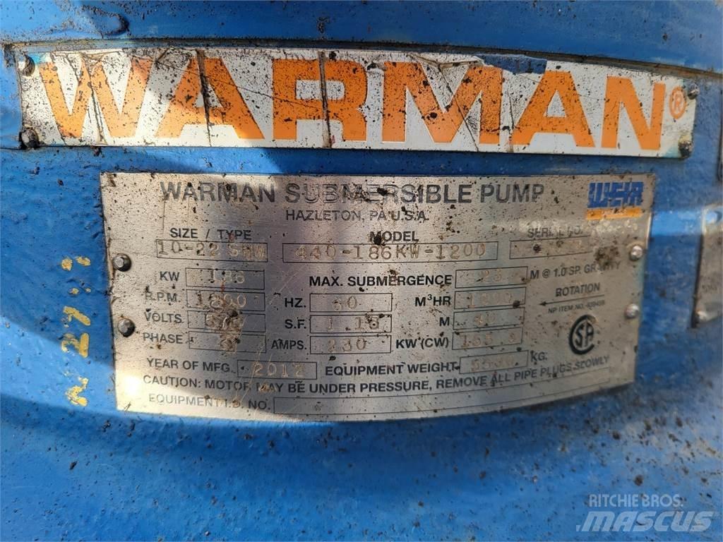 Warman 440-186KW-1200 Water Pumps