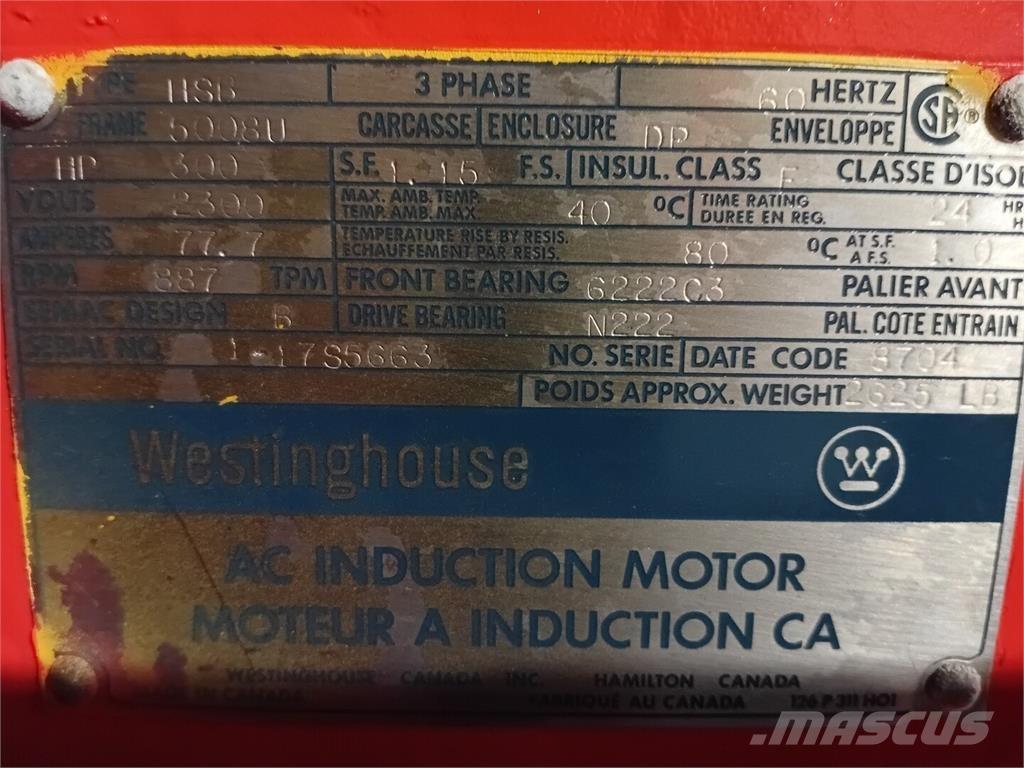 Westinghouse HSB Industrial engines