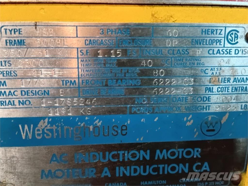 Westinghouse HSB Industrial engines