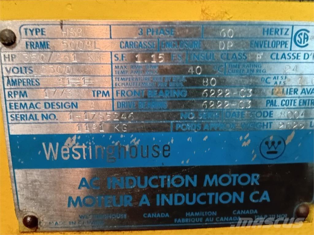 Westinghouse HSB Industrial engines