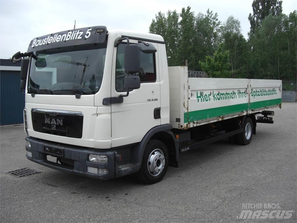 MAN 8180L Flatbed Trucks