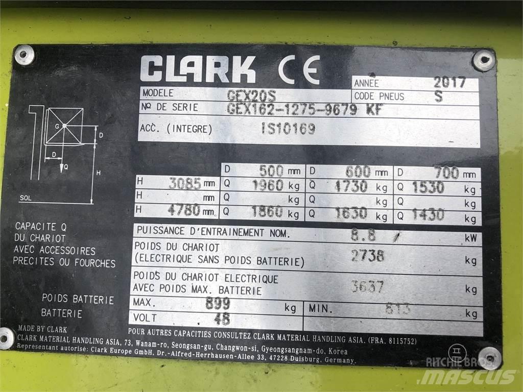 Clark GEX20S Misc Forklifts