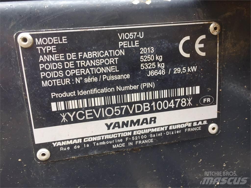 Yanmar VIO57 Mini Excavators <7t (Mini Diggers)