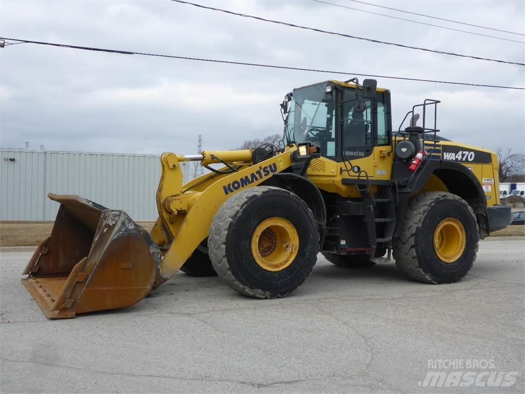 Komatsu WA470-8 Wheel Loaders