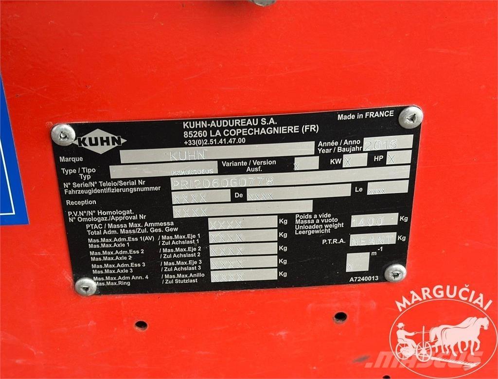 Kuhn Primor 2060 S Farm Equipment - Others