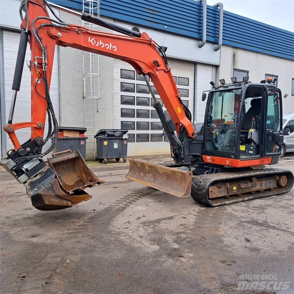 Kubota KX080-4 Mini Excavators <7t (Mini Diggers)
