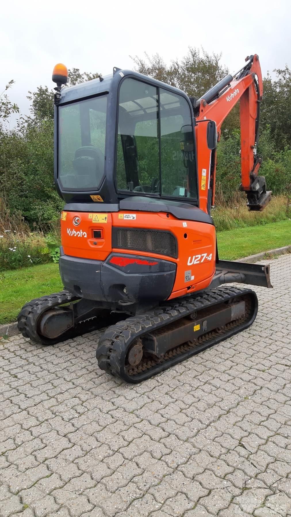 Kubota U27-3 Mini Excavators <7t (Mini Diggers)