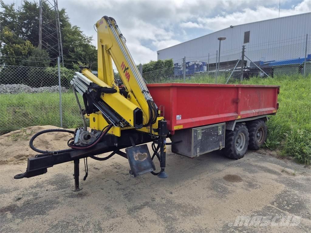 Navtek m. Hyva kran Utility Trailers