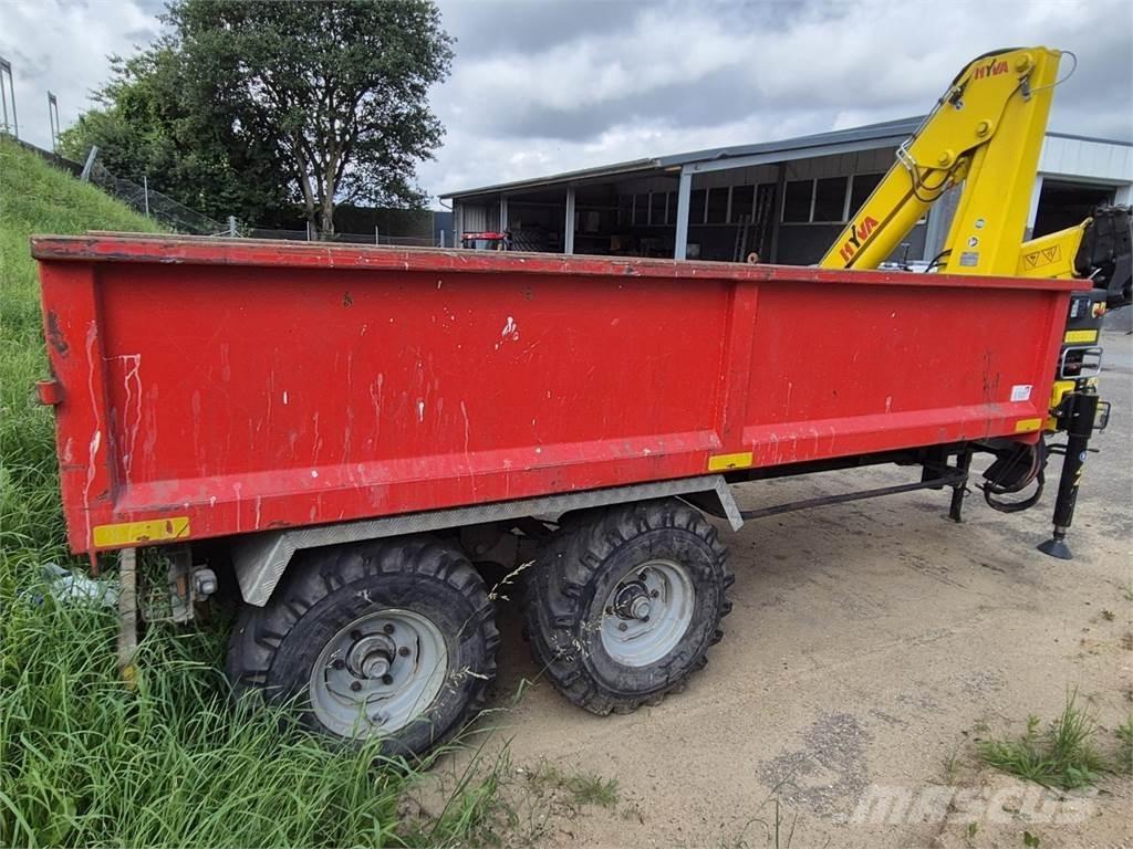 Navtek m. Hyva kran Utility Trailers