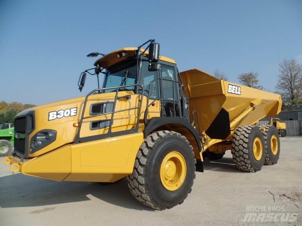 Bell B30E – 6X6 Site Dumpers
