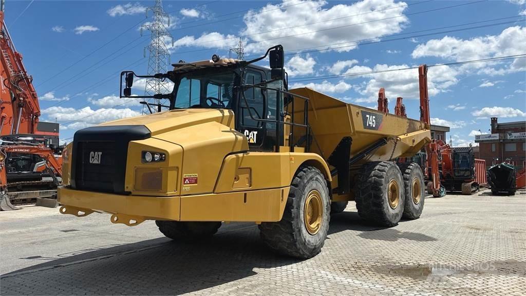 CAT 745C 6X6 Site Dumpers