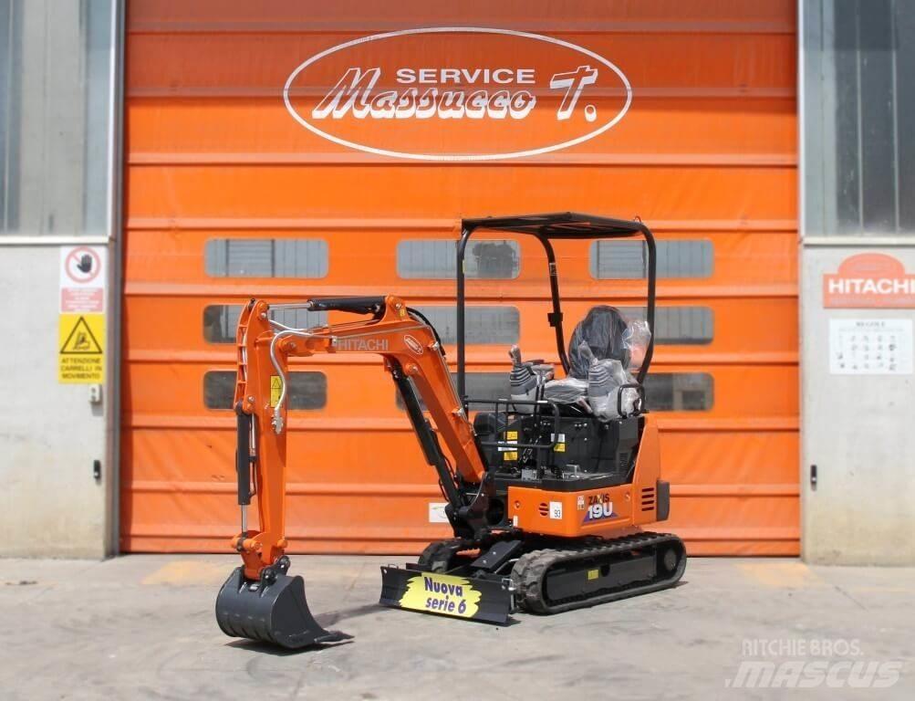 Hitachi ZX19U-6 Mini Excavators <7t (Mini Diggers)