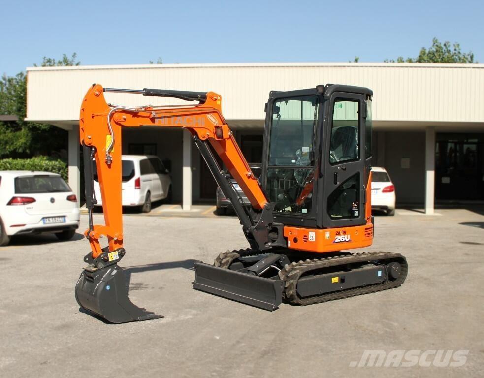 Hitachi ZX26U-6 CR Mini Excavators <7t (Mini Diggers)