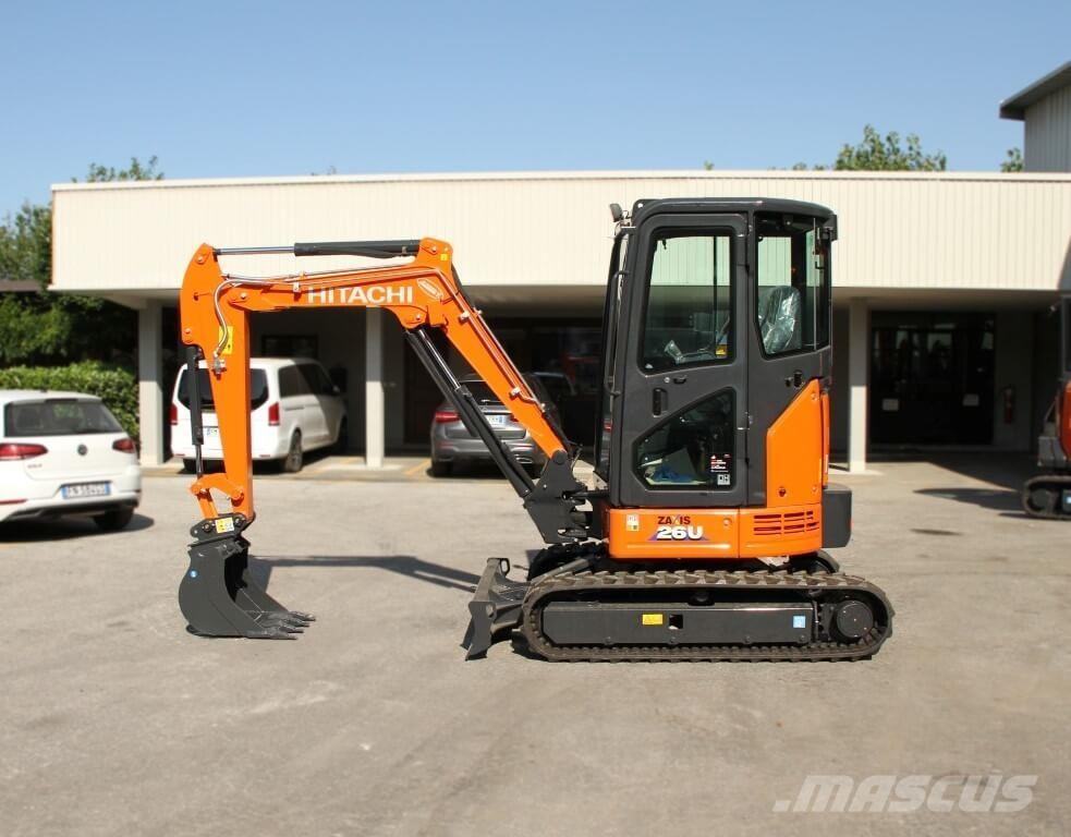 Hitachi ZX26U-6 CR Mini Excavators <7t (Mini Diggers)
