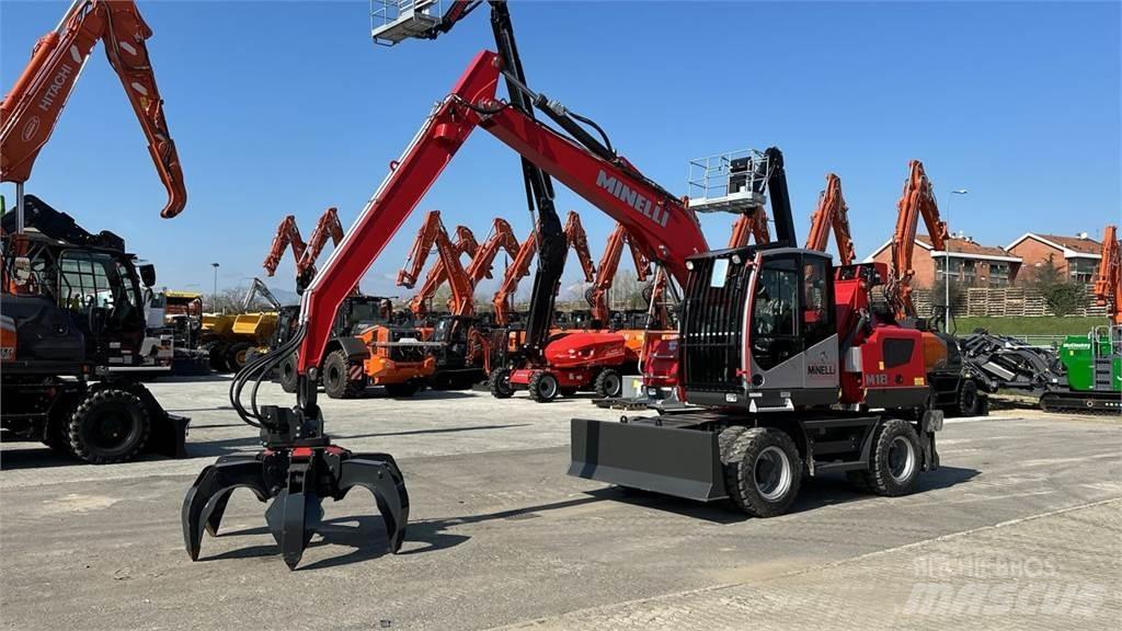 Minelli M18 Wheeled Excavators