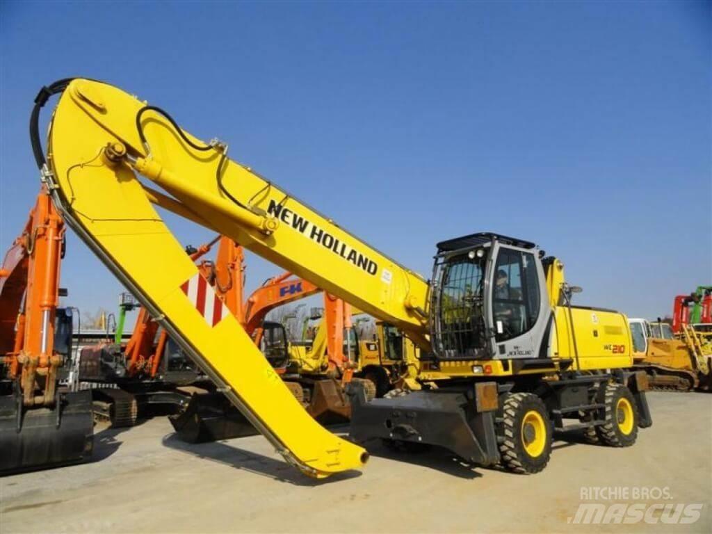 New Holland WE210 Wheeled Excavators
