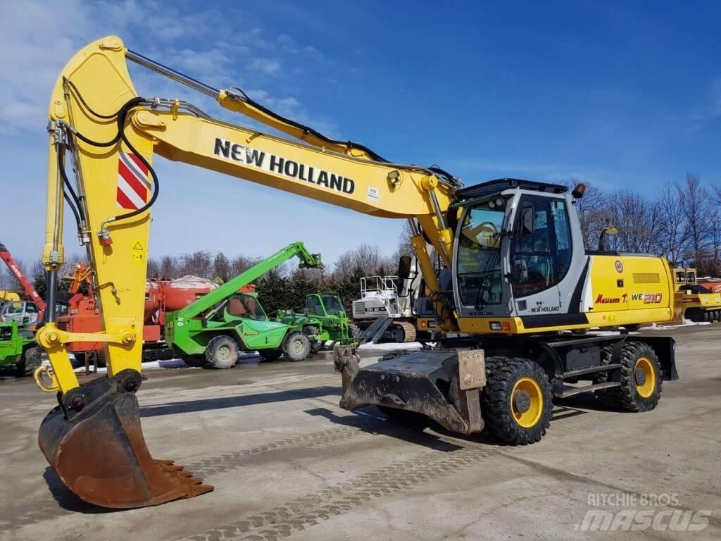 New Holland WE210 Wheeled Excavators