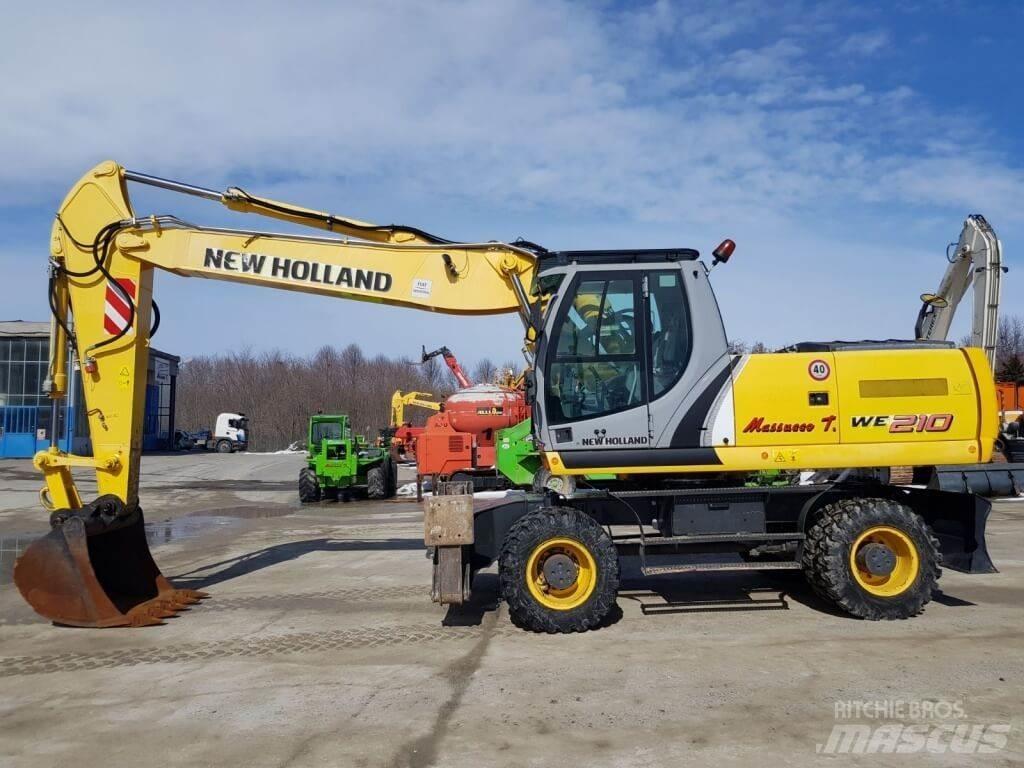 New Holland WE210 Wheeled Excavators