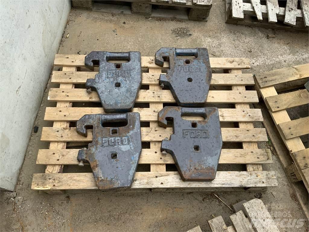  4 x Ford Weights Farm Equipment - Others