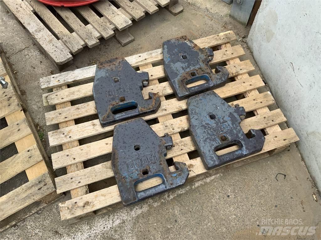  4 x Ford Weights Farm Equipment - Others