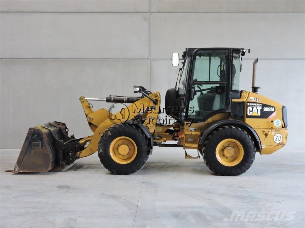 CAT 908M + FORK Wheel Loaders