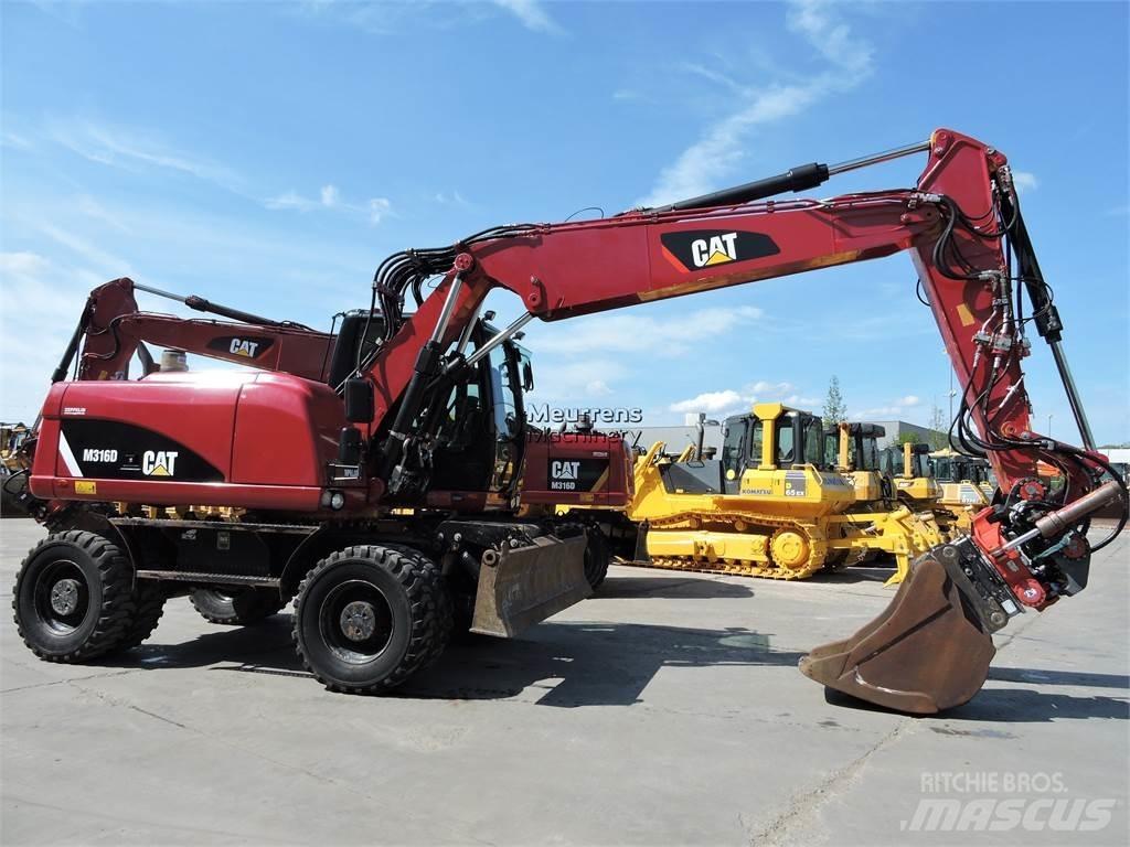CAT M316D Wheeled Excavators