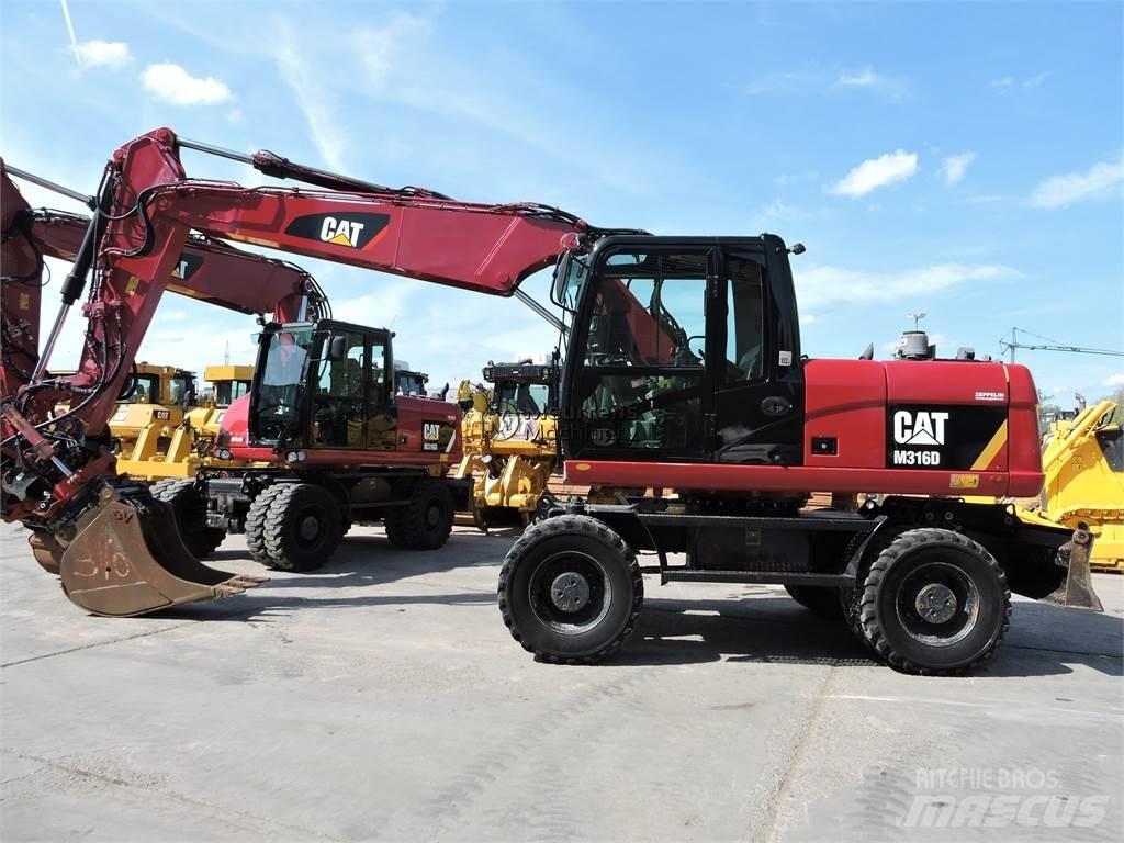 CAT M316D Wheeled Excavators