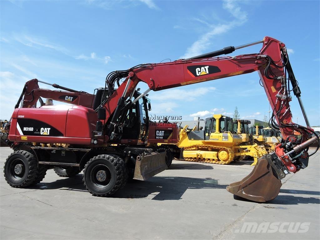 CAT M316D ROTOTILT Wheeled Excavators