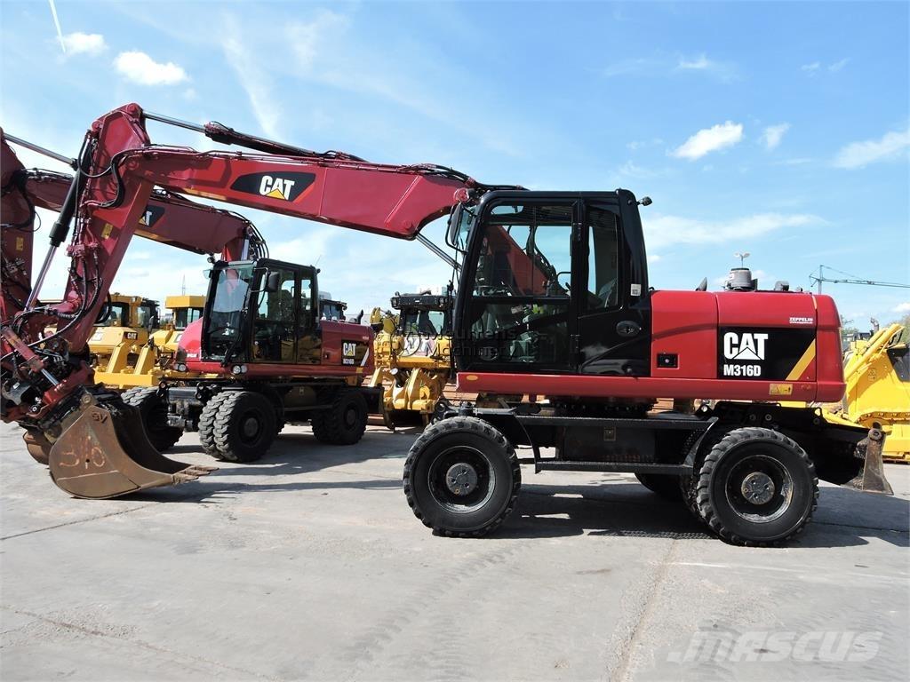 CAT M316D ROTOTILT Wheeled Excavators