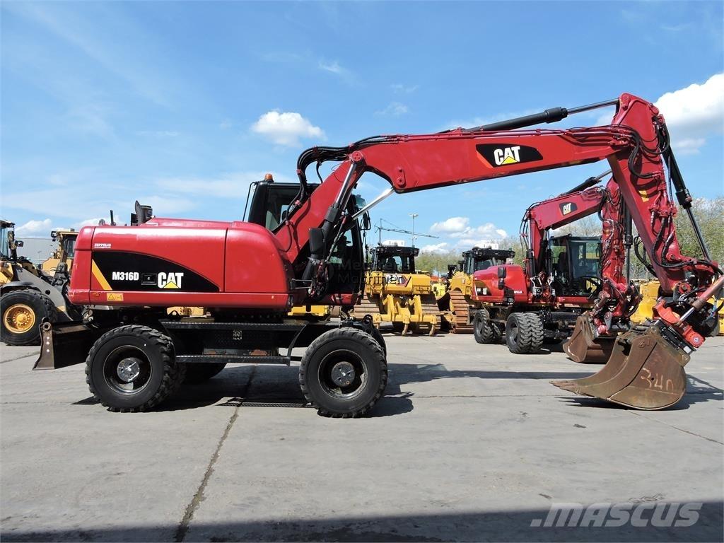CAT M316D ROTOTILT Wheeled Excavators