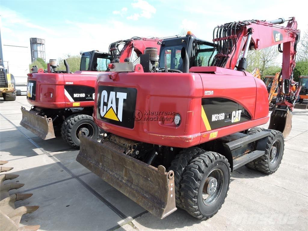 CAT M316D ROTOTILT Wheeled Excavators