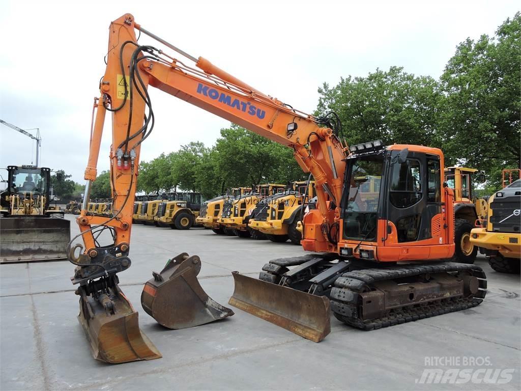 Komatsu PC138 Crawler Excavators