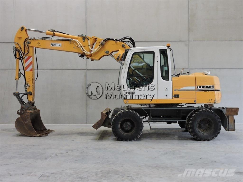 Liebherr A312 Wheeled Excavators