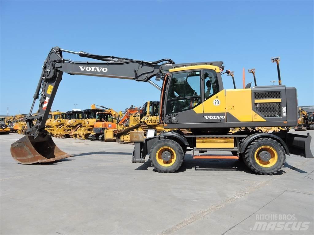 Volvo EW220E GERMAN Wheeled Excavators