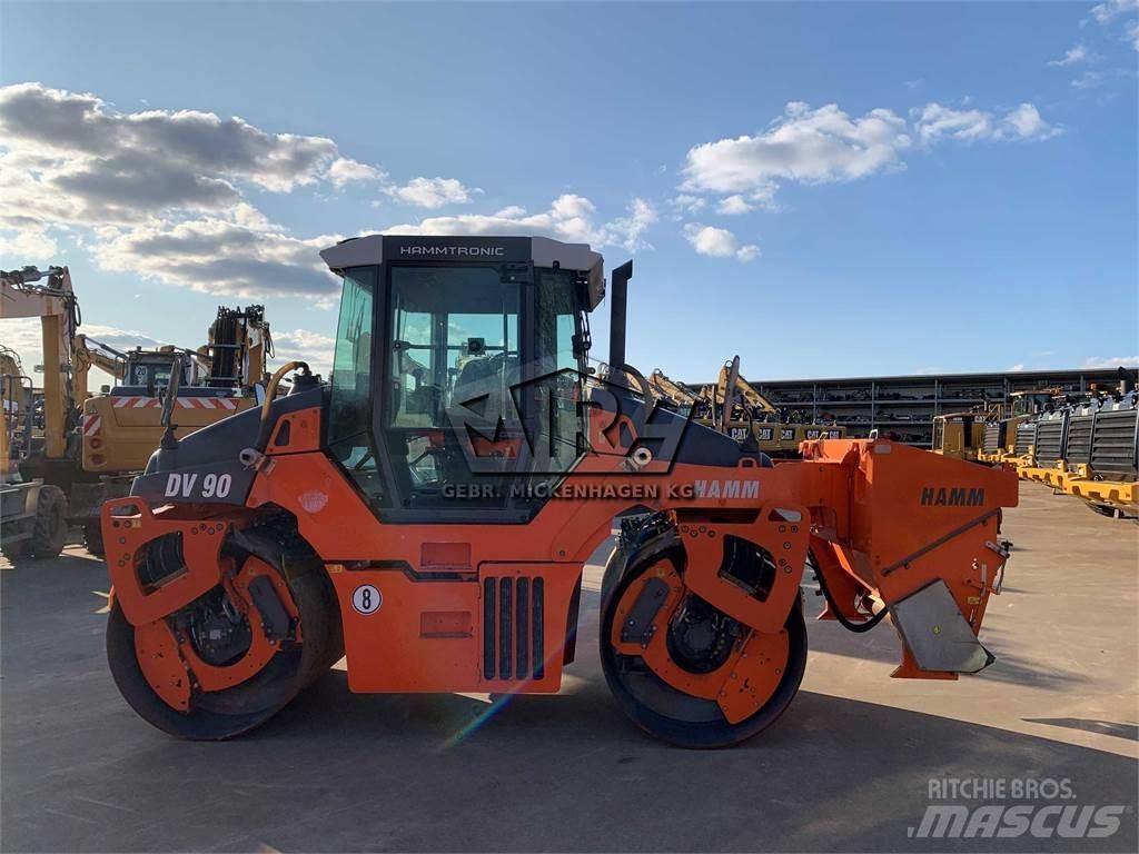 Hamm DV 90 VV Twin drum rollers