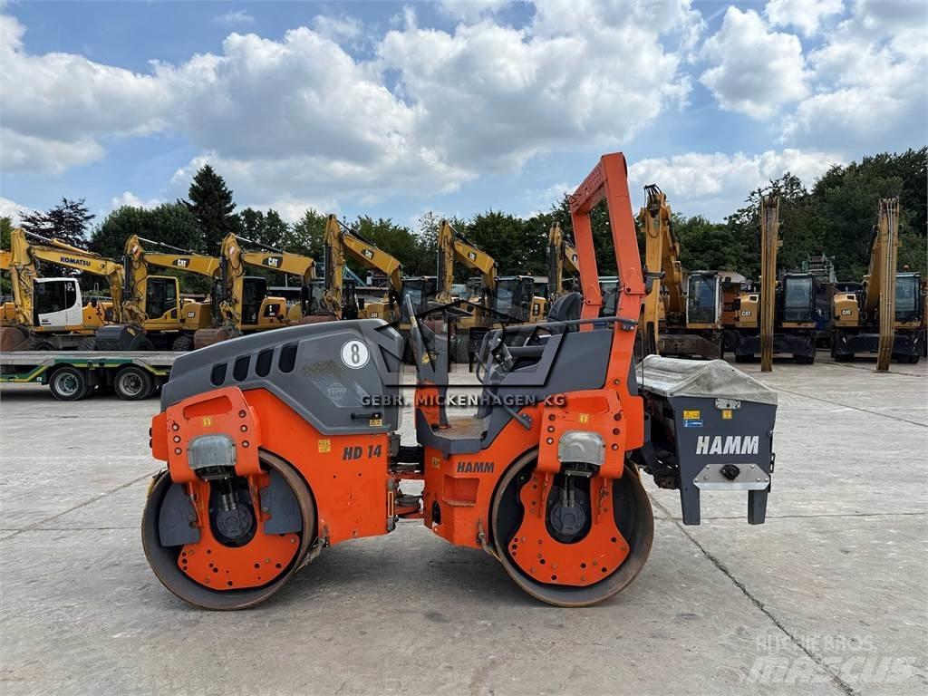 Hamm HD14VV Twin drum rollers
