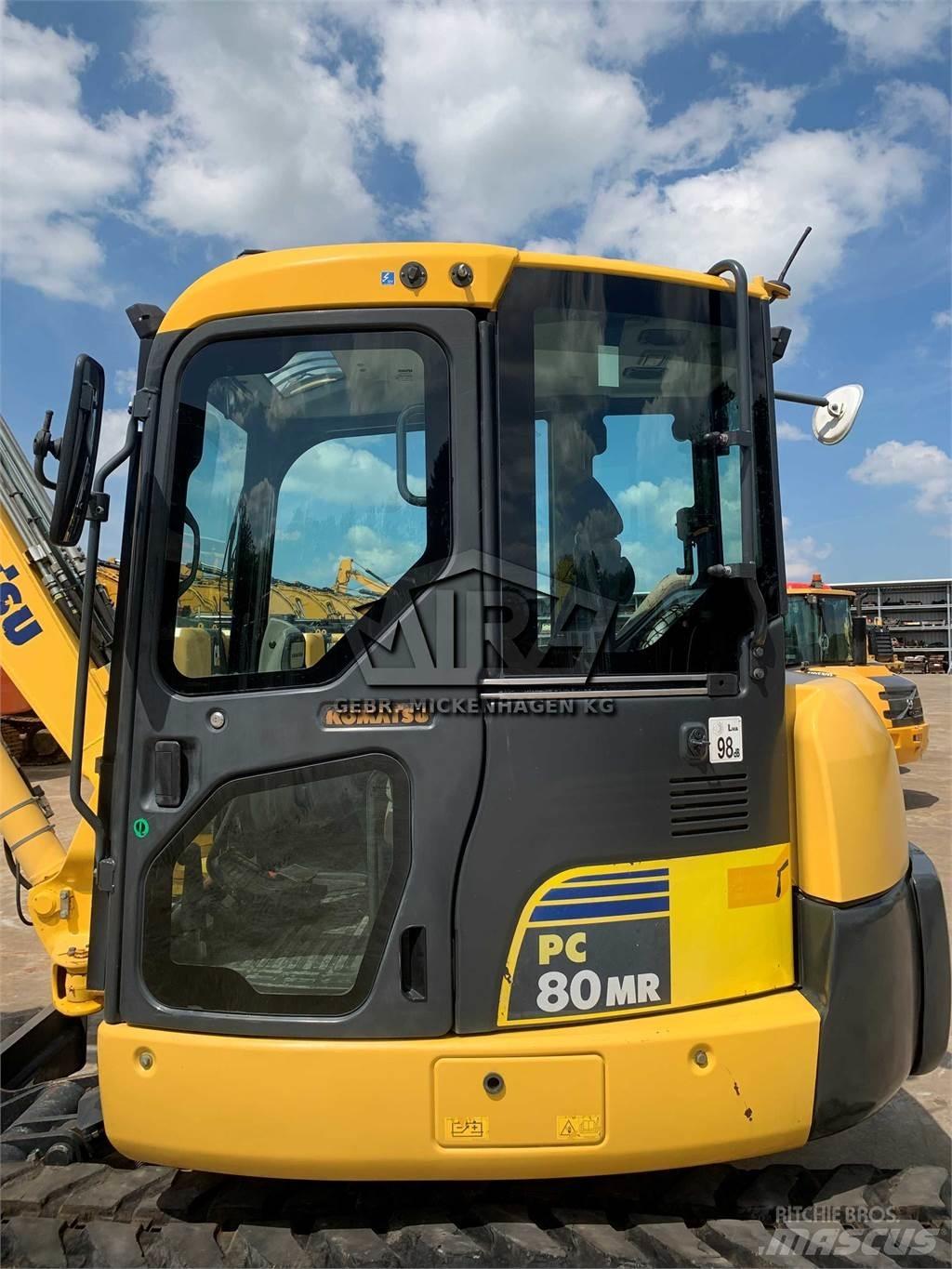 Komatsu PC80 MR-3 Mini Excavators <7t (Mini Diggers)