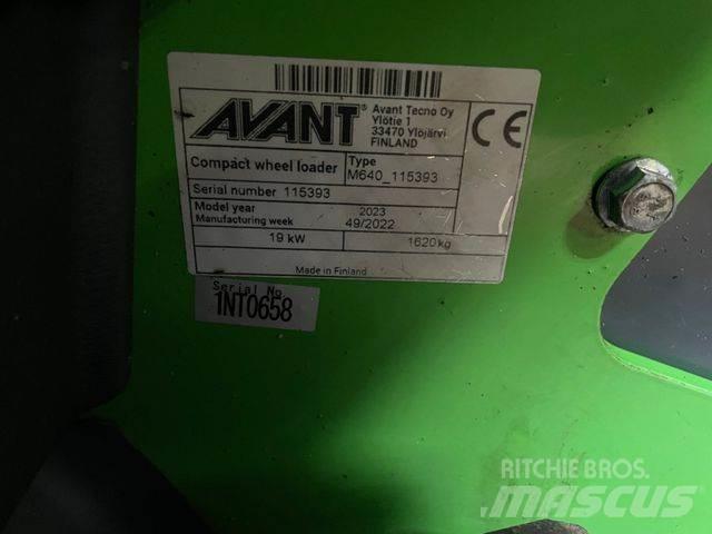 Avant Tecno 640 Wheel Loaders
