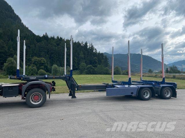 Gsodam T2L1 Logging semi-trailers