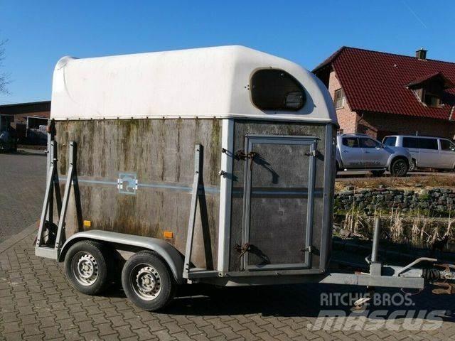  Holz Poly 2 Pferde Livestock Trailers