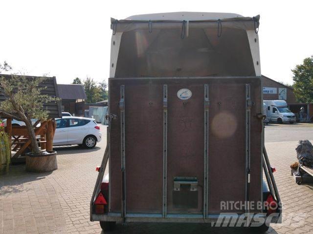  Holz Poly 2 Pferde Livestock Trailers