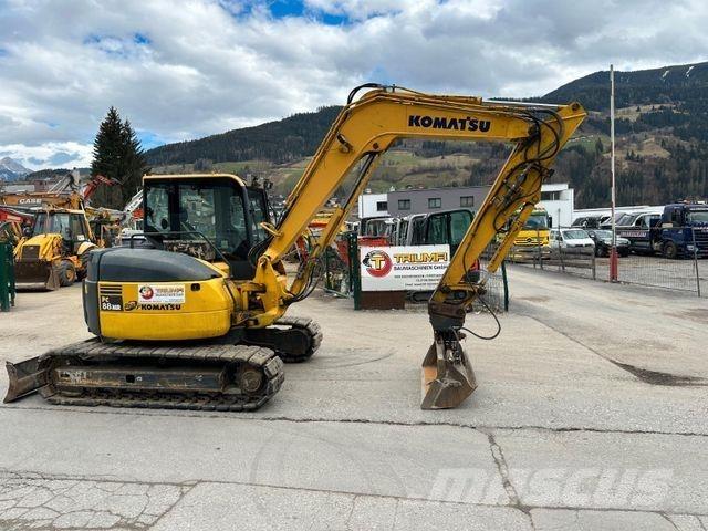 Komatsu PC88MR-6 Mini Excavators <7t (Mini Diggers)