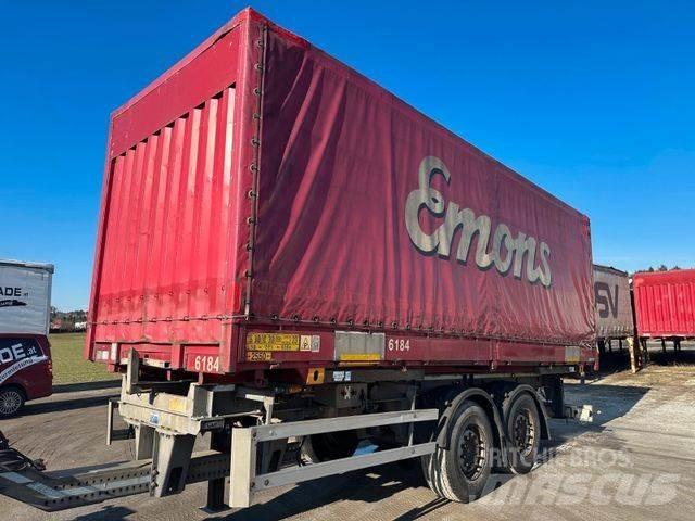 Krone 7,45 Edscha Curtain Side Trucks