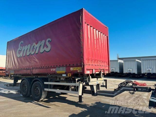 Krone 7,45 Edscha Curtain Side Trucks