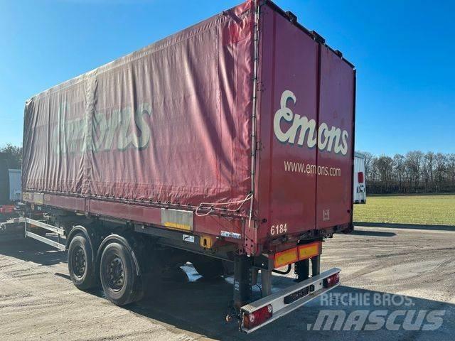 Krone 7,45 Edscha Curtain Side Trucks